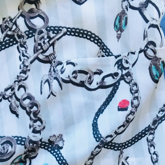 🤑FREE w/ purchase! H&M Conscious Chain Print Tank - Picture 13 of 16